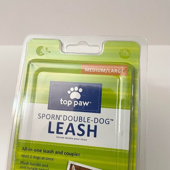 Top Paw Sporn Double Dog Leash Medium/Large - Picture 16 of 16